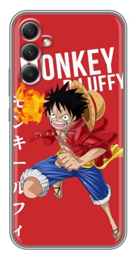 Чехол с печатью "Атакующий D Luffy" для Samsung Galaxy A34