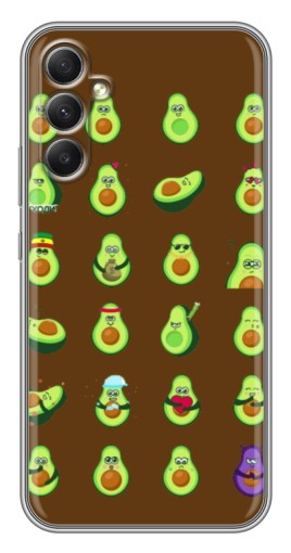 Чехол с принтом "Авокадики" для Samsung Galaxy A34