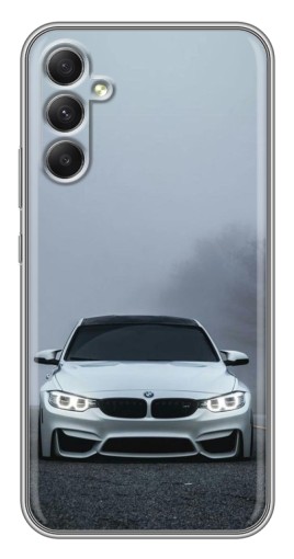 Чехол с печатью "БМВ в тумане" для Samsung Galaxy A34