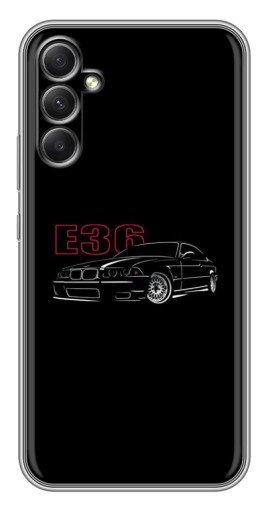 Чехол с принтом "BMW E36" для Samsung Galaxy A34
