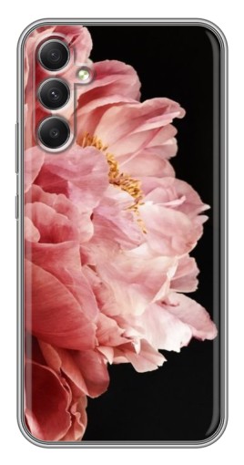 Чехол с картинкой "Большой пион " для Samsung Galaxy A34