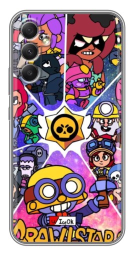 Чехол с принтом "Brawl заставка" для Samsung Galaxy A34