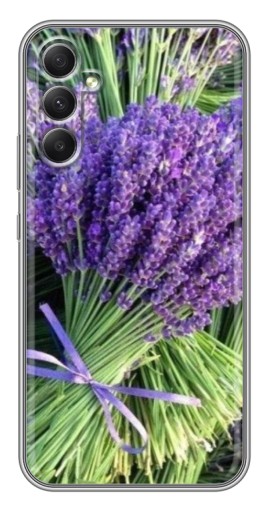 Чехол с картинкой "Букет лаванды" для Samsung Galaxy A34