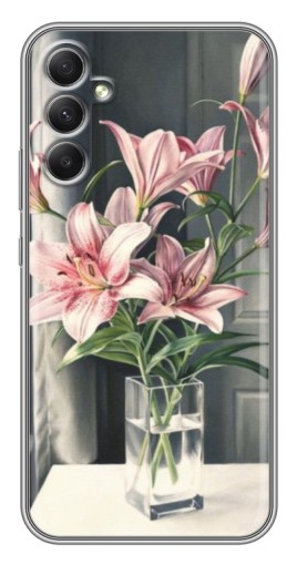 Чехол с печатью "Букет лилии" для Samsung Galaxy A34