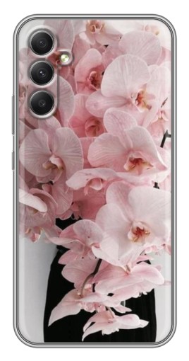 Чехол с картинкой "Букет орхидеи" для Samsung Galaxy A34