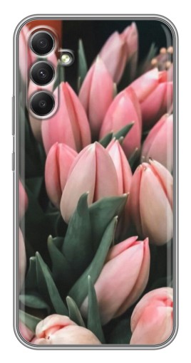 Чехол с печатью "Букет тюльпанов" для Samsung Galaxy A34