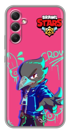 Чехол с печатью "Crow Asassin" для Samsung Galaxy A34