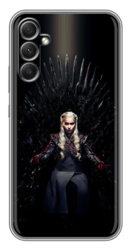 Чехол с принтом "Дейнерис на троне" для Samsung Galaxy A34