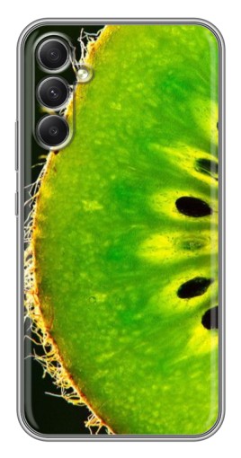 Силиконовый чехол с изображением "Долька Киви" для Samsung Galaxy A34