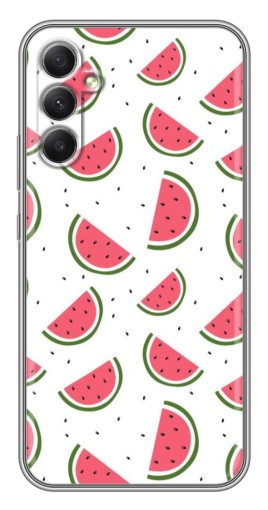 Чехол с картинкой "Дольки арбуза" для Samsung Galaxy A34
