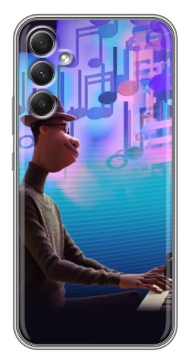 Силиконовый чехол с изображением "Джейми Фокс" для Samsung Galaxy A34