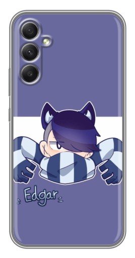 Чехол с печатью "Edgar Brawl Stars" для Samsung Galaxy A34