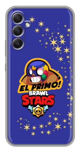 Чехол с принтом "El Primo в маске" для Samsung Galaxy A34