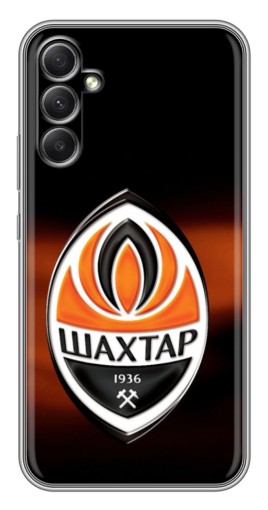 Чехол с картинкой "Эмблема Шахтера" для Samsung Galaxy A34