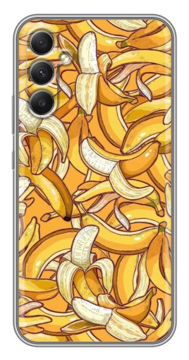 Силиконовый чехол с изображением "Фон бананов" для Samsung Galaxy A34