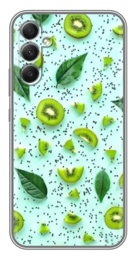 Силиконовый чехол с изображением "Фон киви" для Samsung Galaxy A34