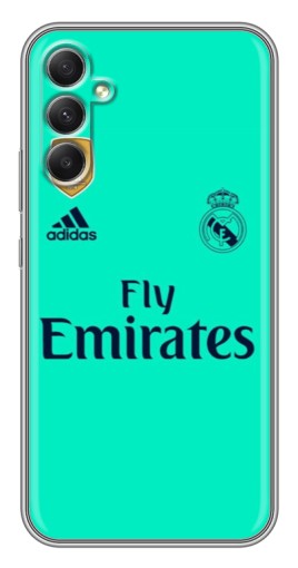 Чехол с картинкой "Форма Реала" для Samsung Galaxy A34