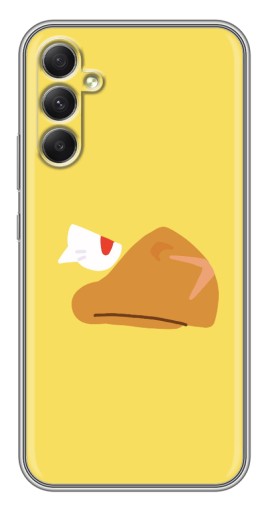 Чехол с принтом "Gold Crow" для Samsung Galaxy A34