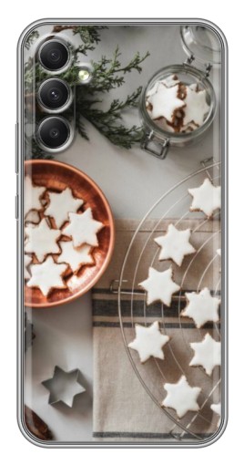 Чехол с принтом "Имбирные звездочки" для Samsung Galaxy A34