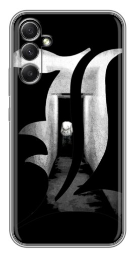Силиконовый чехол с изображением "Инициали Лоулайта" для Samsung Galaxy A34