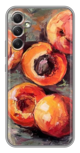 Чехол с принтом "Картина персики" для Samsung Galaxy A34