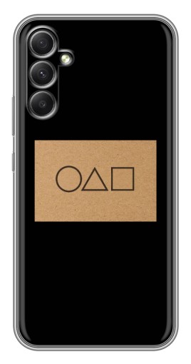 Чехол с принтом "Карточка Кальмара" для Samsung Galaxy A34