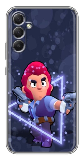 Силиконовый чехол с изображением "Кольт Бравл" для Samsung Galaxy A34