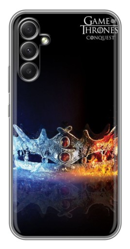 Чехол с принтом "Корона" для Samsung Galaxy A34