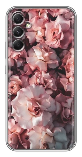 Чехол с картинкой "Куст роз" для Samsung Galaxy A34