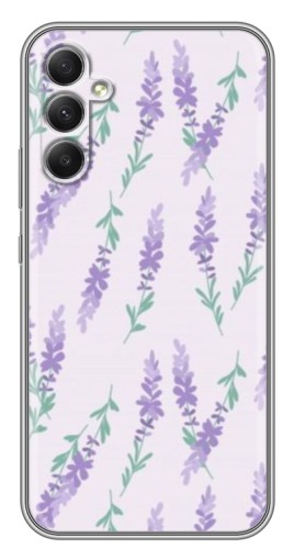 Чехол с принтом "Лавандовый фон " для Samsung Galaxy A34