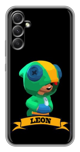 Чехол с печатью "LEON" для Samsung Galaxy A34