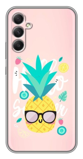 Чехол с принтом "Летний ананас" для Samsung Galaxy A34