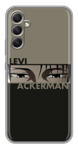 Чехол с картинкой "Levi Anime" для Samsung Galaxy A34