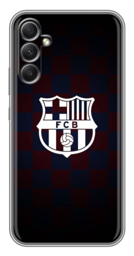 Чехол с картинкой "Лого FCB" для Samsung Galaxy A34