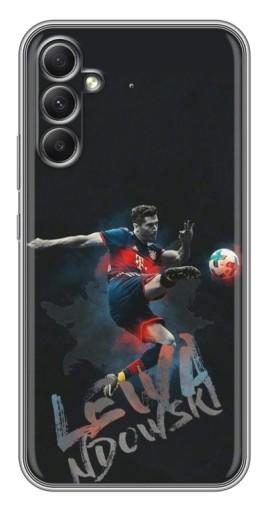 Чехол с печатью "Лёва" для Samsung Galaxy A34