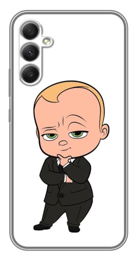 Чехол с картинкой "Маленький Босс" для Samsung Galaxy A34