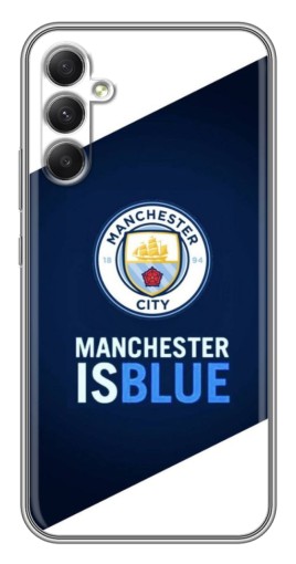 Чехол с принтом "Manchester is Blue" для Samsung Galaxy A34