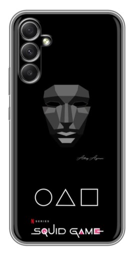 Чехол с картинкой "Маска фронтмена" для Samsung Galaxy A34