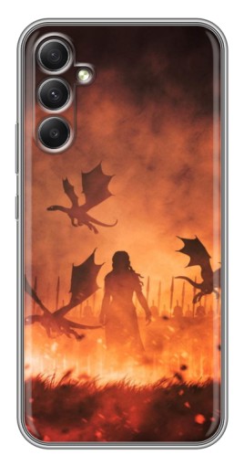 Чехол с печатью "Мать драконов" для Samsung Galaxy A34