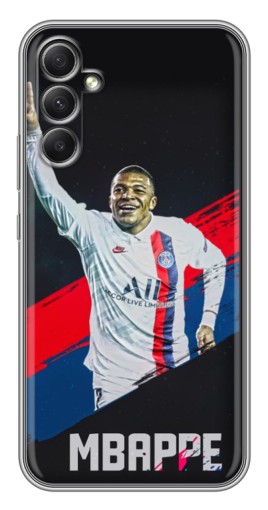Чехол с печатью "Mbappe в ПСЖ" для Samsung Galaxy A34