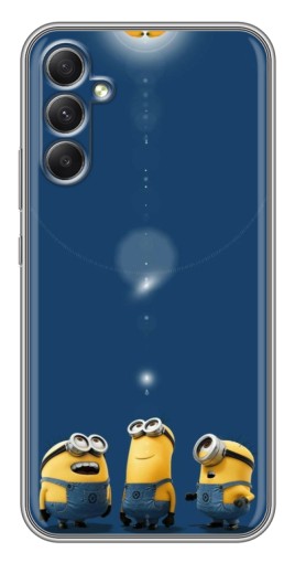Чехол с картинкой "Мечта Миньона" для Samsung Galaxy A34