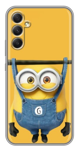 Чехол с принтом "Миньон повис" для Samsung Galaxy A34