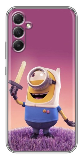 Чехол с печатью "Миньон с мечом" для Samsung Galaxy A34