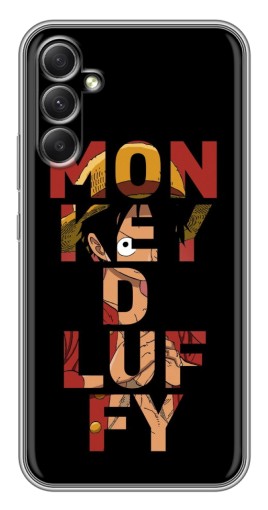 Чехол с картинкой "Monky d Luffy" для Samsung Galaxy A34