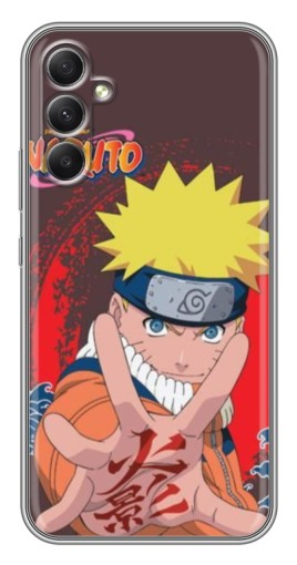 Чехол с печатью "Naruto атакует" для Samsung Galaxy A34
