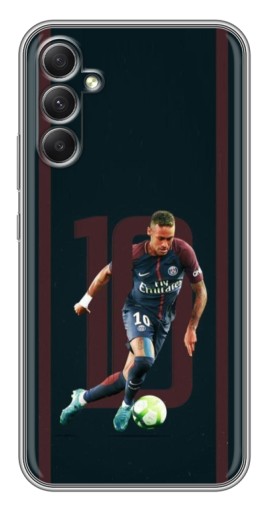 Чехол с картинкой "Неймар 10" для Samsung Galaxy A34