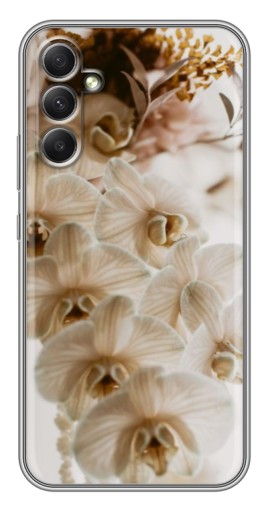 Чехол с печатью "Нежная орхидея" для Samsung Galaxy A34