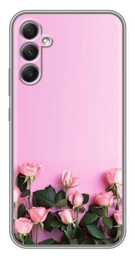 Чехол с печатью "Нежные розы" для Samsung Galaxy A34