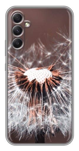 Чехол с принтом "Одуванчик вблизи" для Samsung Galaxy A34