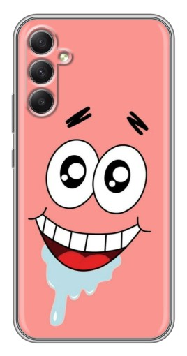 Чехол с картинкой "Патрик" для Samsung Galaxy A34